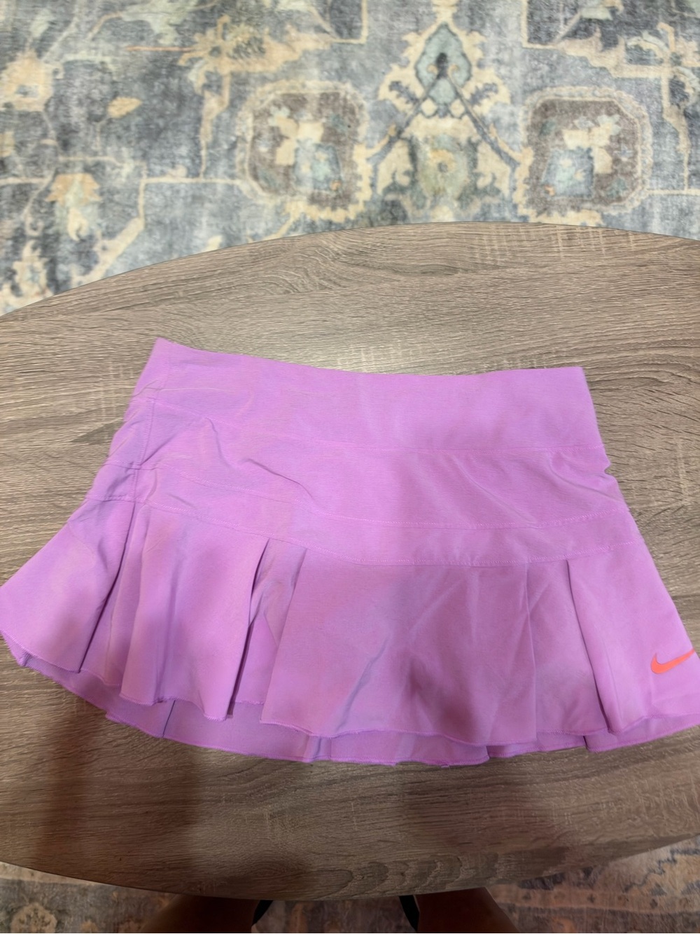 Nike Women’s Lavender-Pink Pleated Athletic Skort